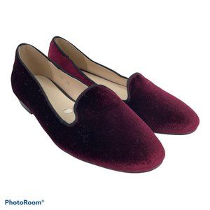 Stefani Collection Purple Low Heel Loafers 6M